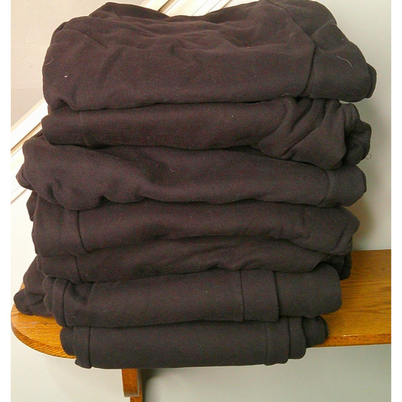 LOT (7) - Tek Gear Men's XXL Black Sweatpants Ultrasoft Fleece - Picture 3 of 5